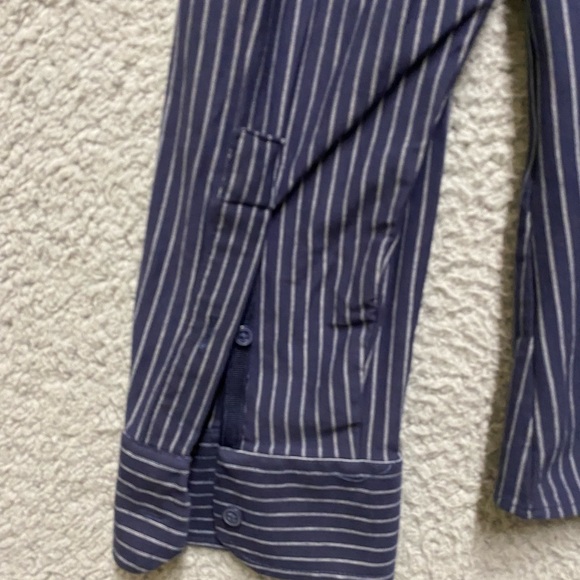 Zara Shirt Mens Extra Large Blue Long
Sleeve Slim Fit Button Down - Picture 6 of 10